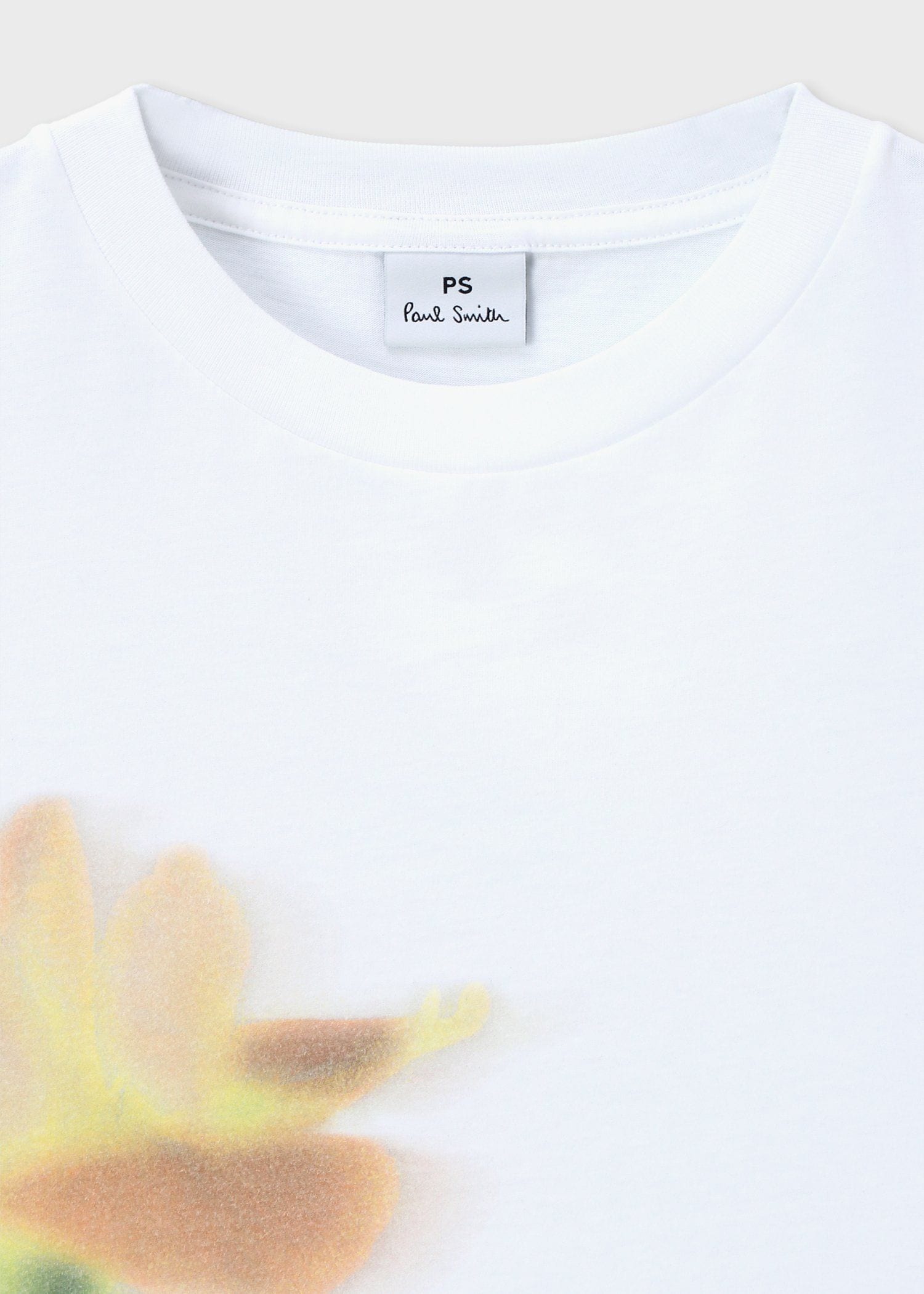 ウィメンズ "Blurred Flower Stem" 半袖Tシャツ