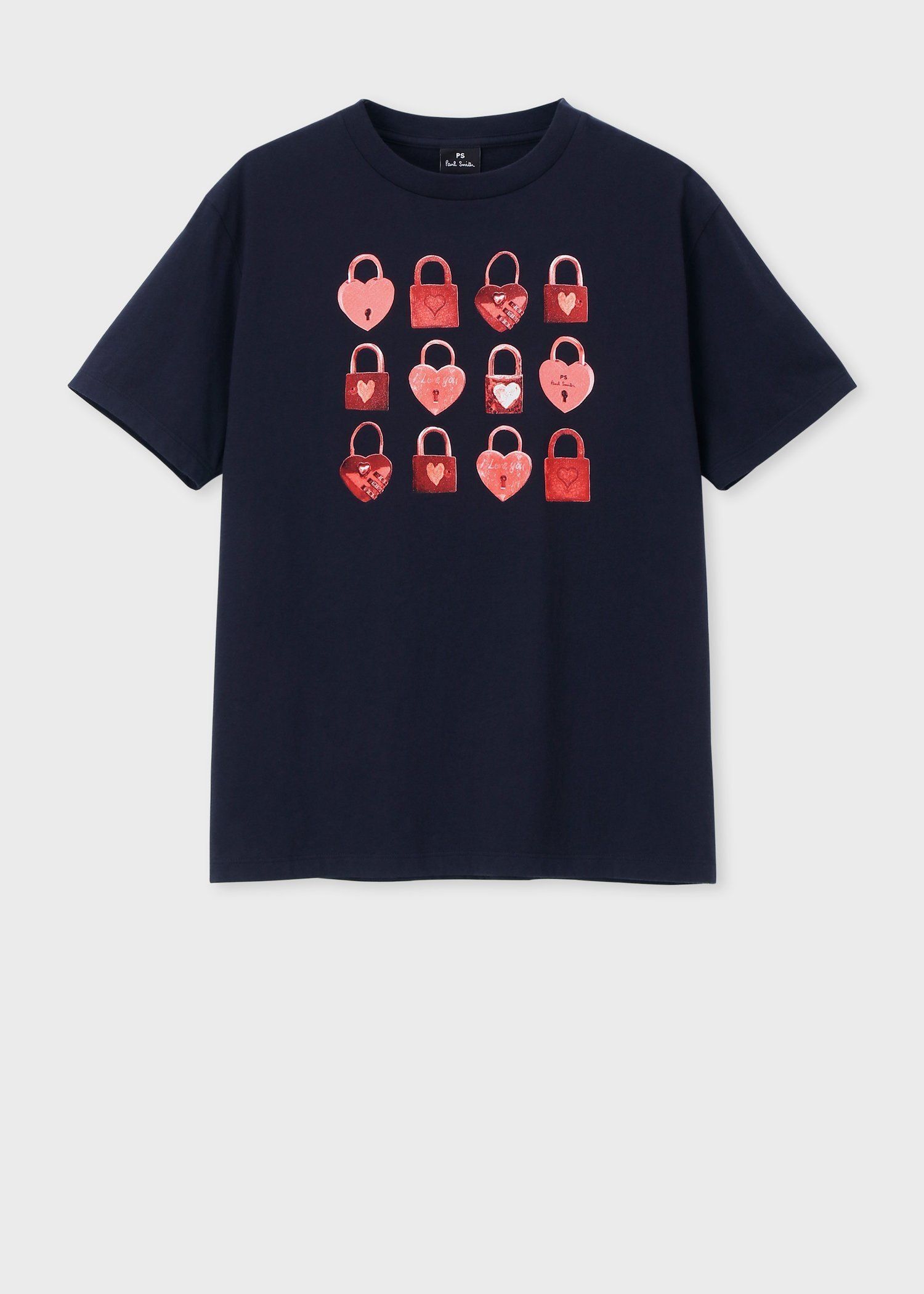 ウィメンズ "Heart Padlock" 半袖Tシャツ