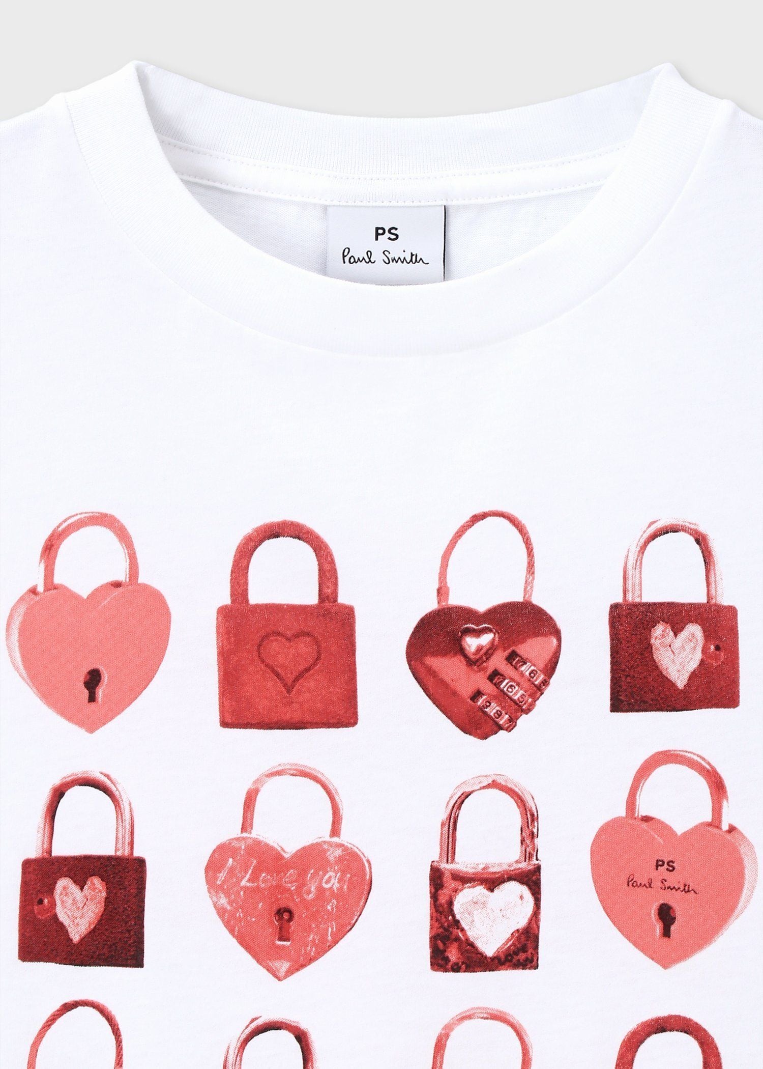 ウィメンズ "Heart Padlock" 半袖Tシャツ