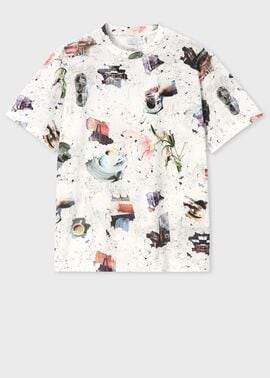 "Painted Cafe" 半袖Tシャツ