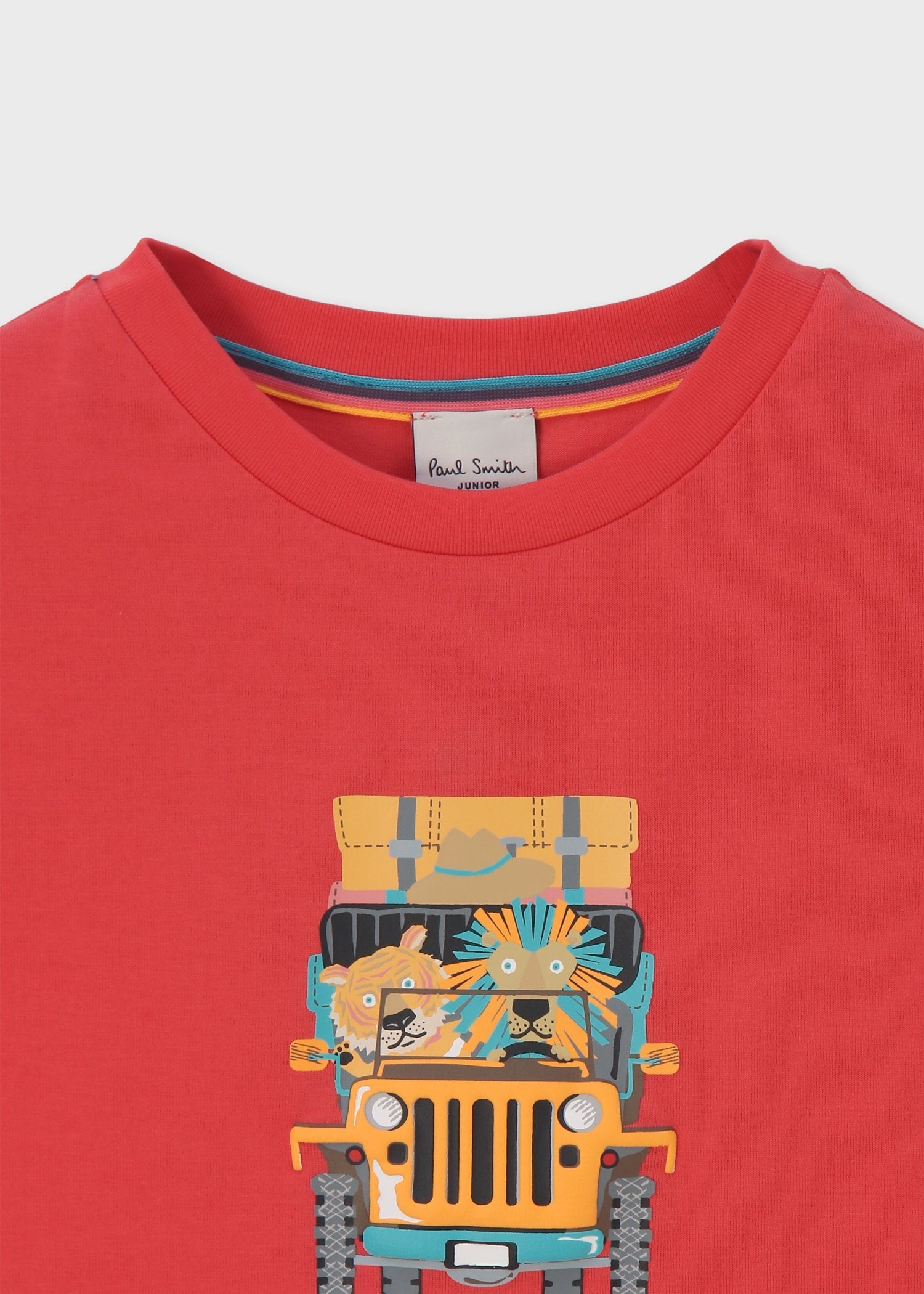 ボーイズ サファリカーアニマル Tシャツ
