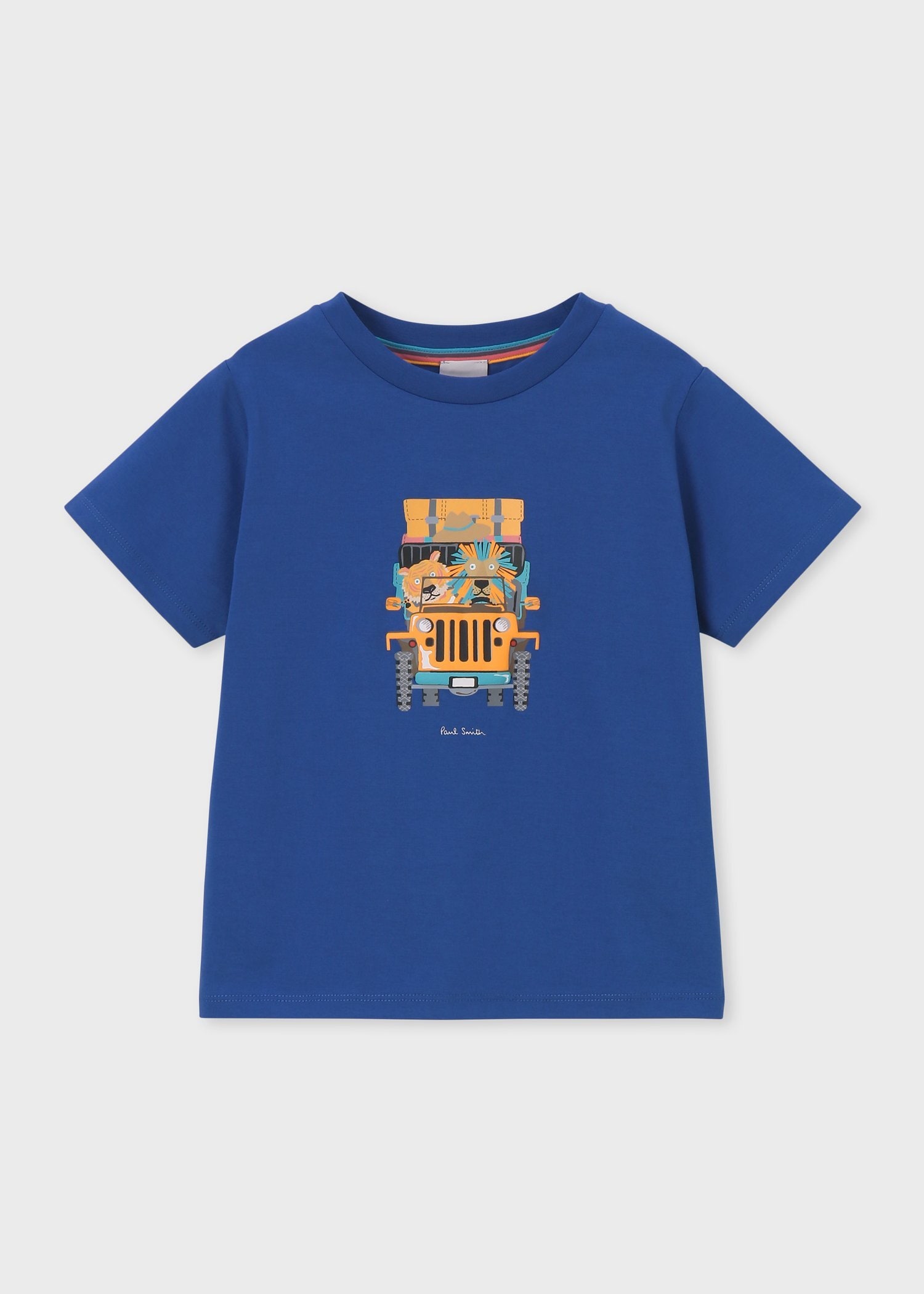 ボーイズ サファリカーアニマル Tシャツ