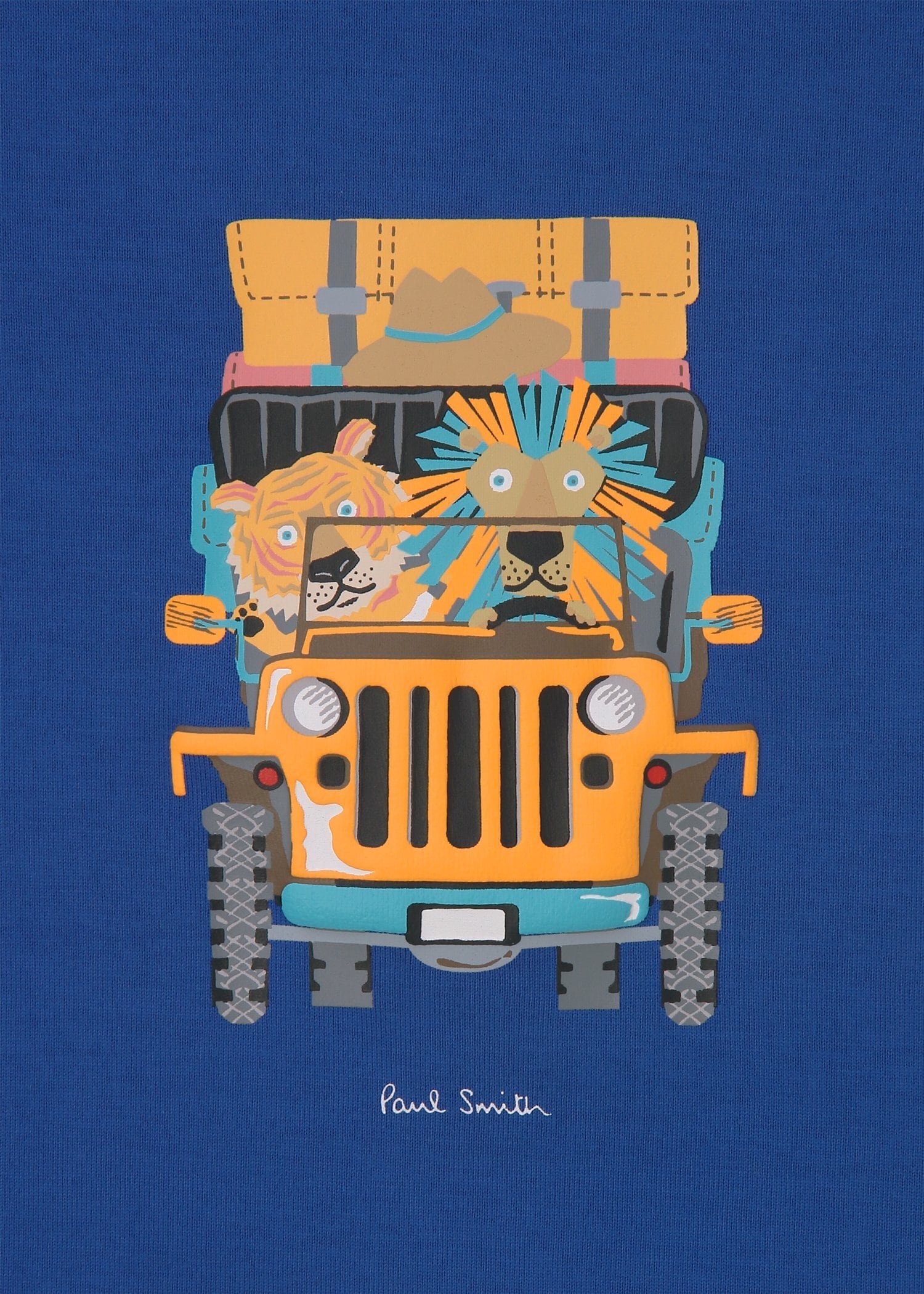 ボーイズ サファリカーアニマル Tシャツ