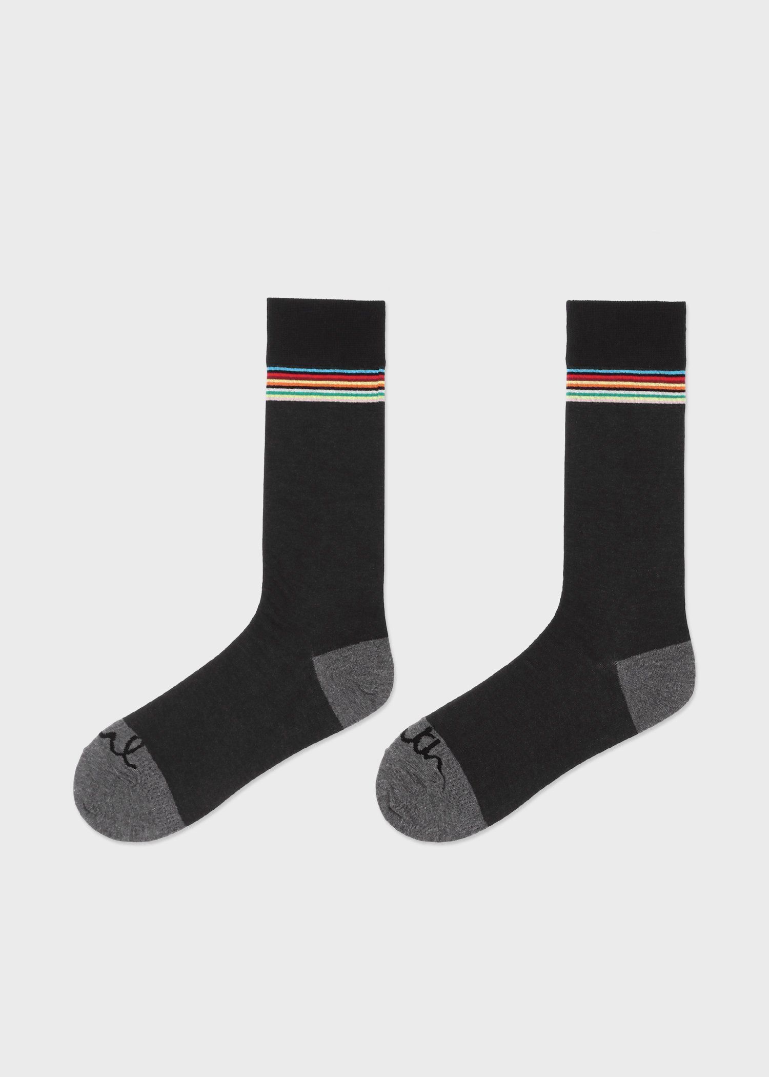 "Signature Stripe line" ソックス