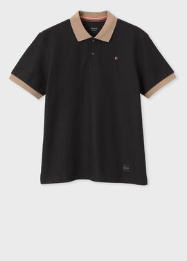 "TRAVELLER" ジャカードメッシュ コントラスト ポロシャツ