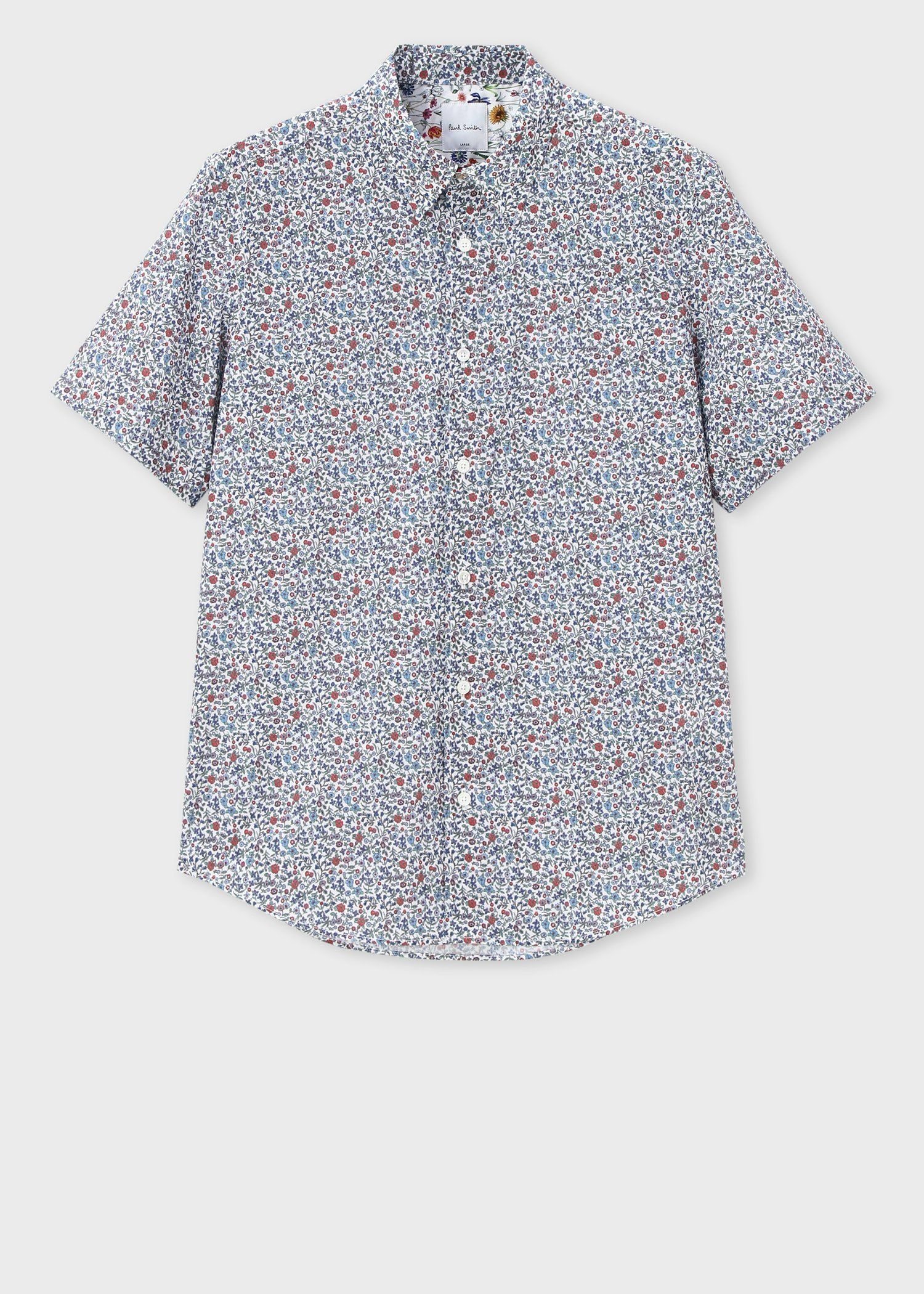 "Liberty Floral" 半袖シャツ