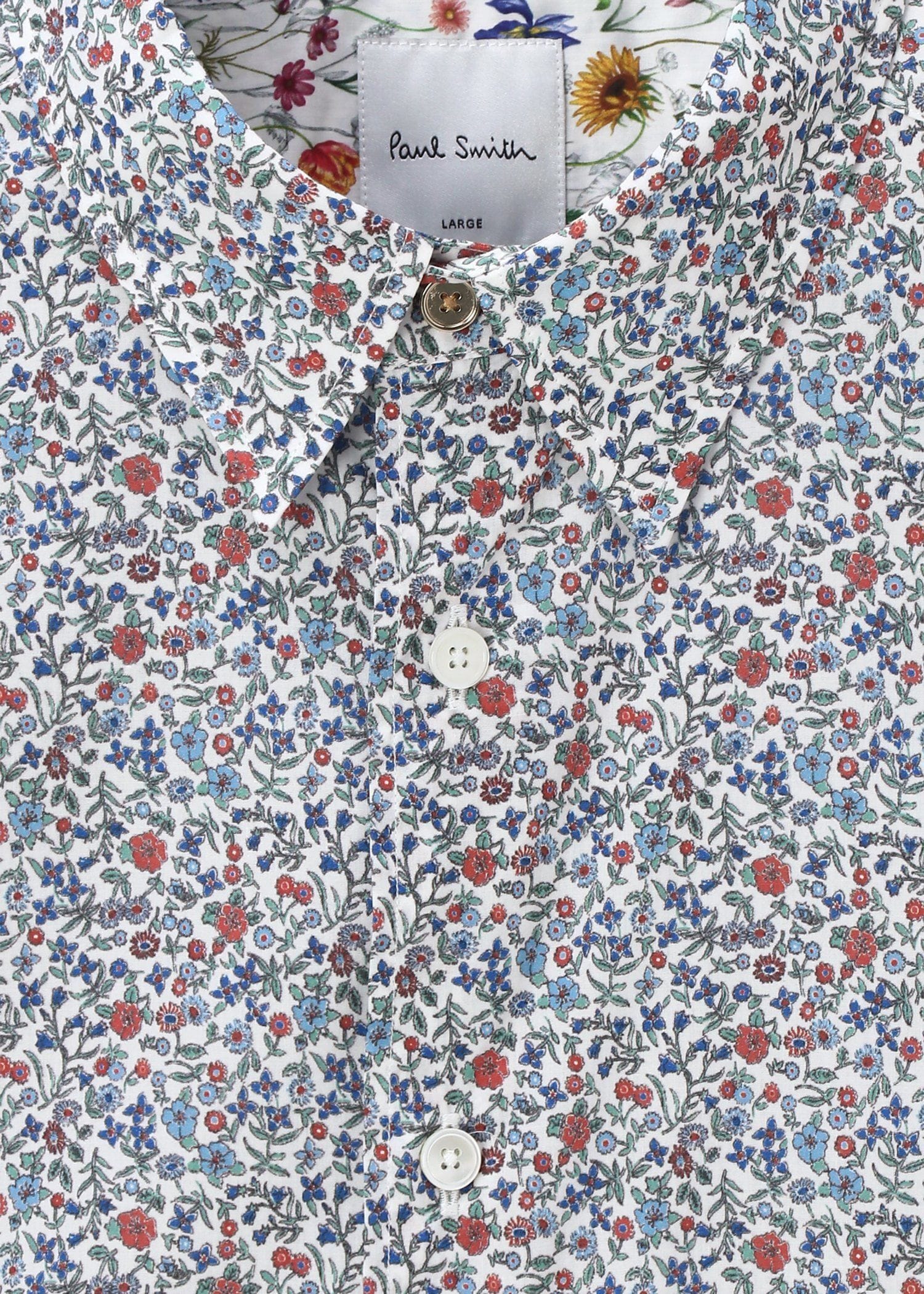 "Liberty Floral" 半袖シャツ