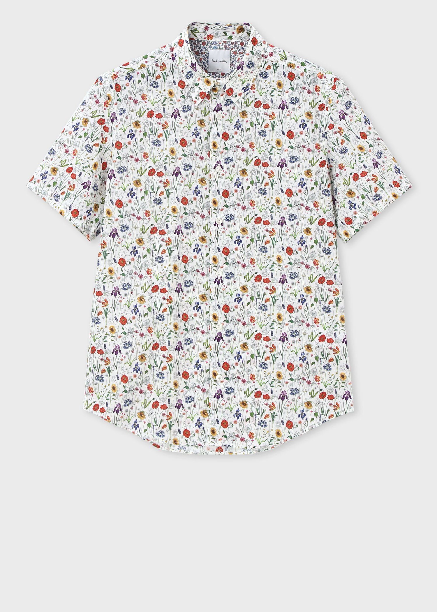 "Liberty Floral" 半袖シャツ