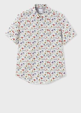 "Liberty Floral" 半袖シャツ