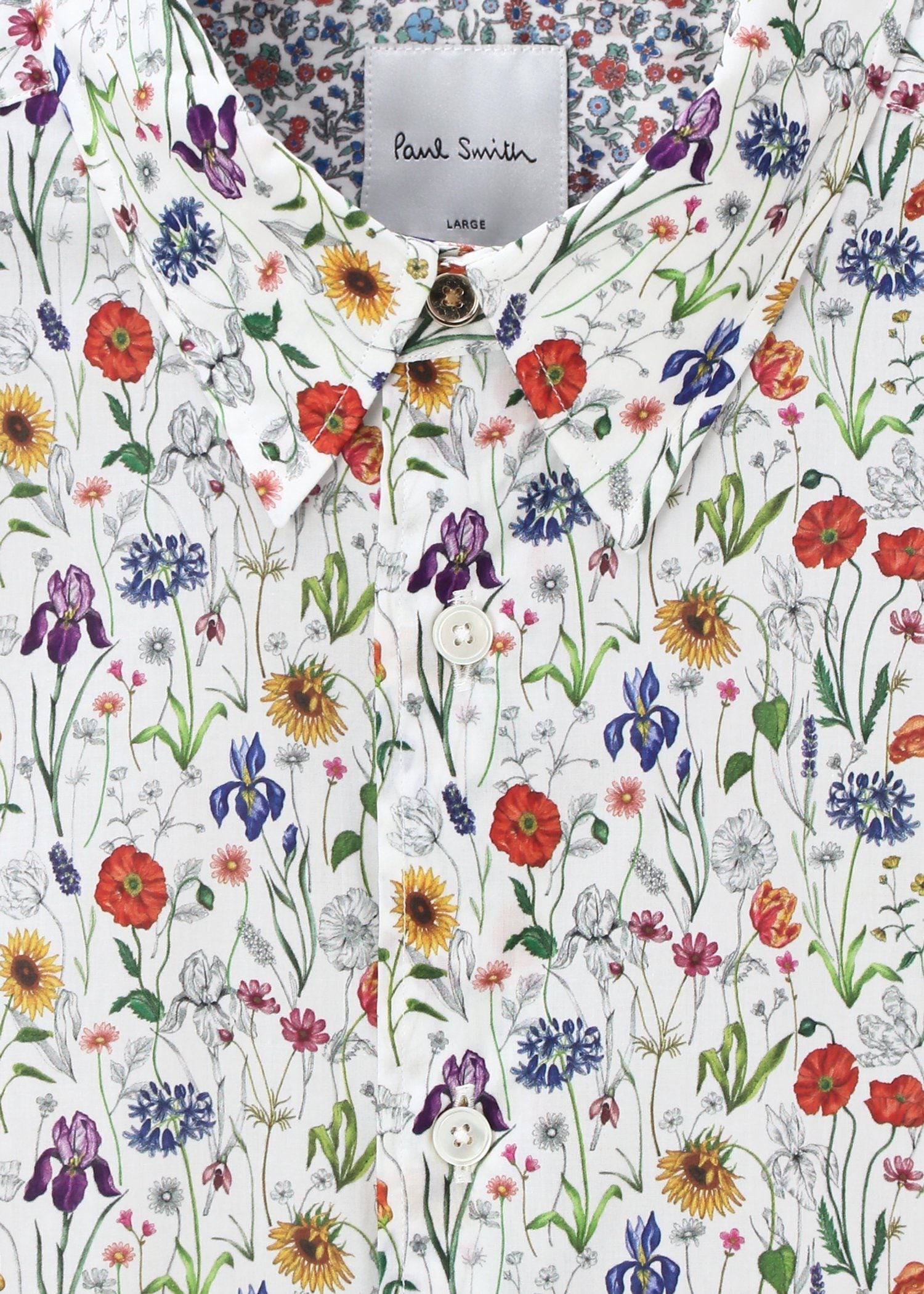 "Liberty Floral" 半袖シャツ