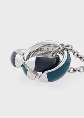 美品　ポールスミス　カラーエポ リング ネックレス　オンライン限定 Paul Smith（ポールスミス）の「【オンラインショップ限定
