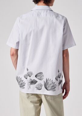 【Paul Smith】\"Half Tone Floral\" 半袖 Tシャツ 花 ゆったり Paul Smith】Half Tone Floral 半袖 Tシャツ 花 ゆったり