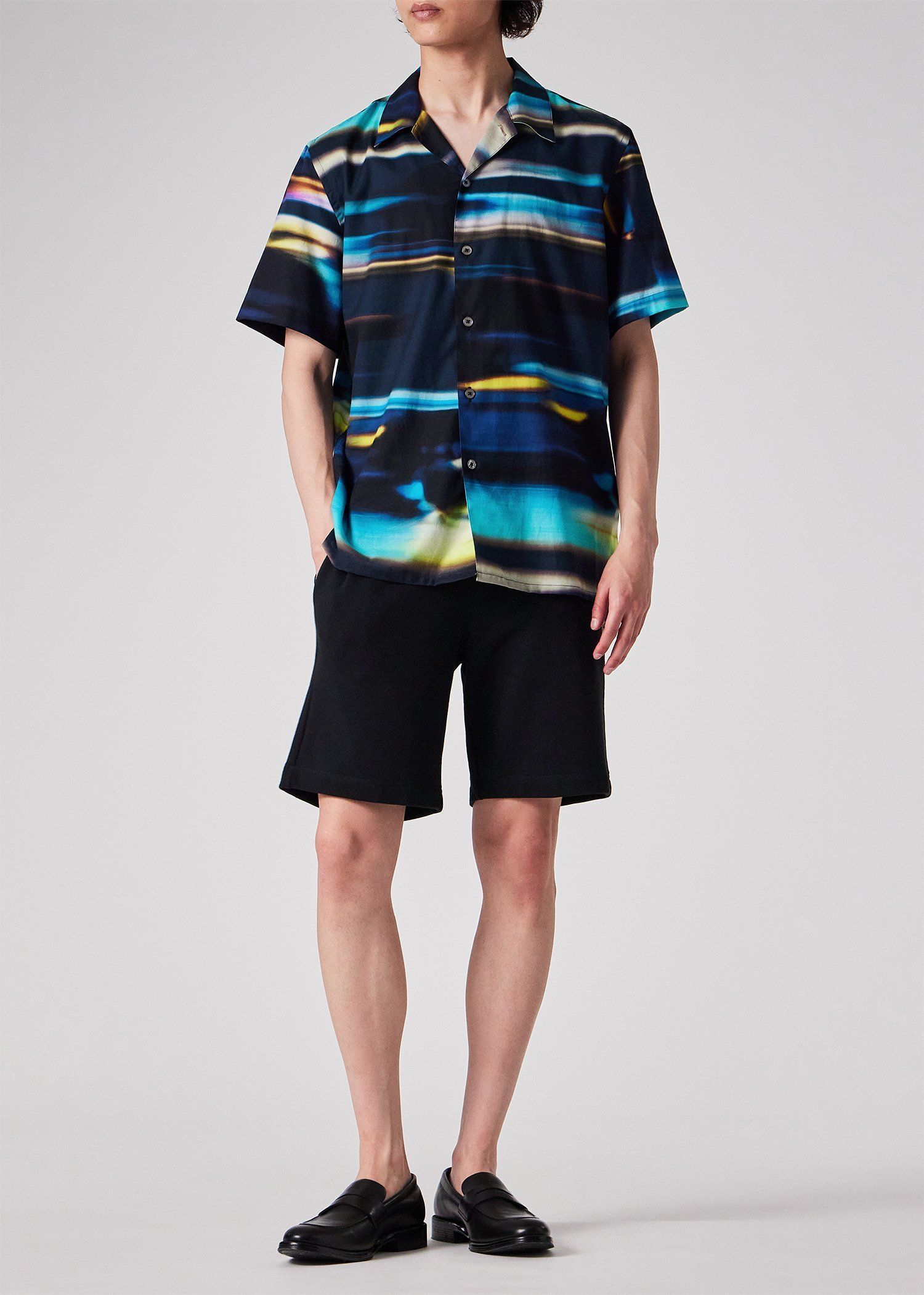 "Sports Stripe Zebra" ワンポイント ショーツ