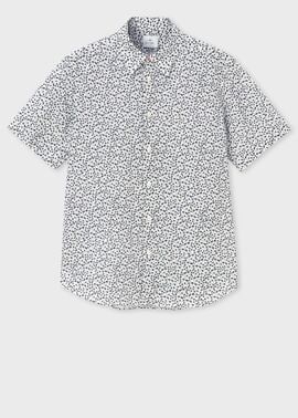 "Oxalis Floral" 半袖シャツ