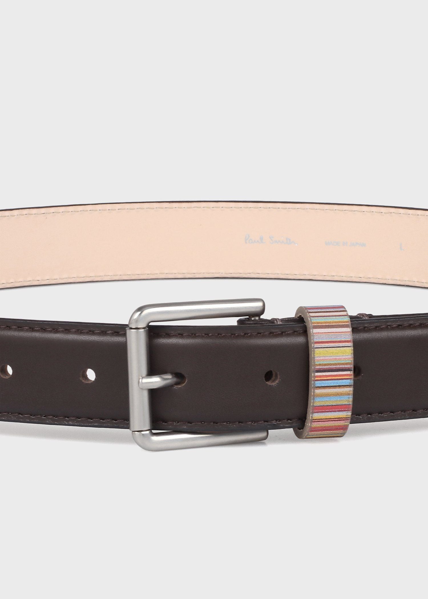 "Signature Stripe Loop" ベルト