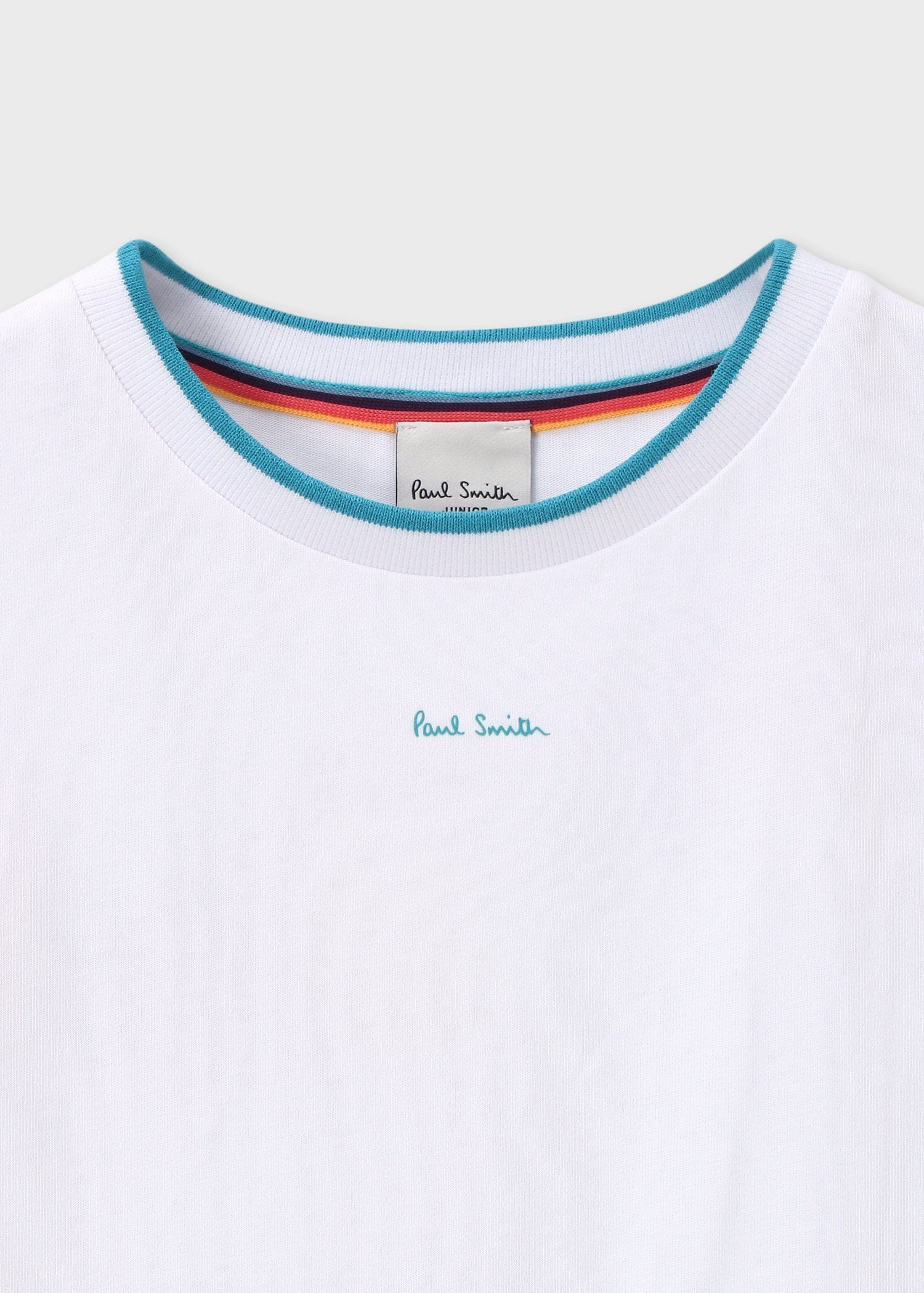 ジュニア バックロゴプリント Tシャツ