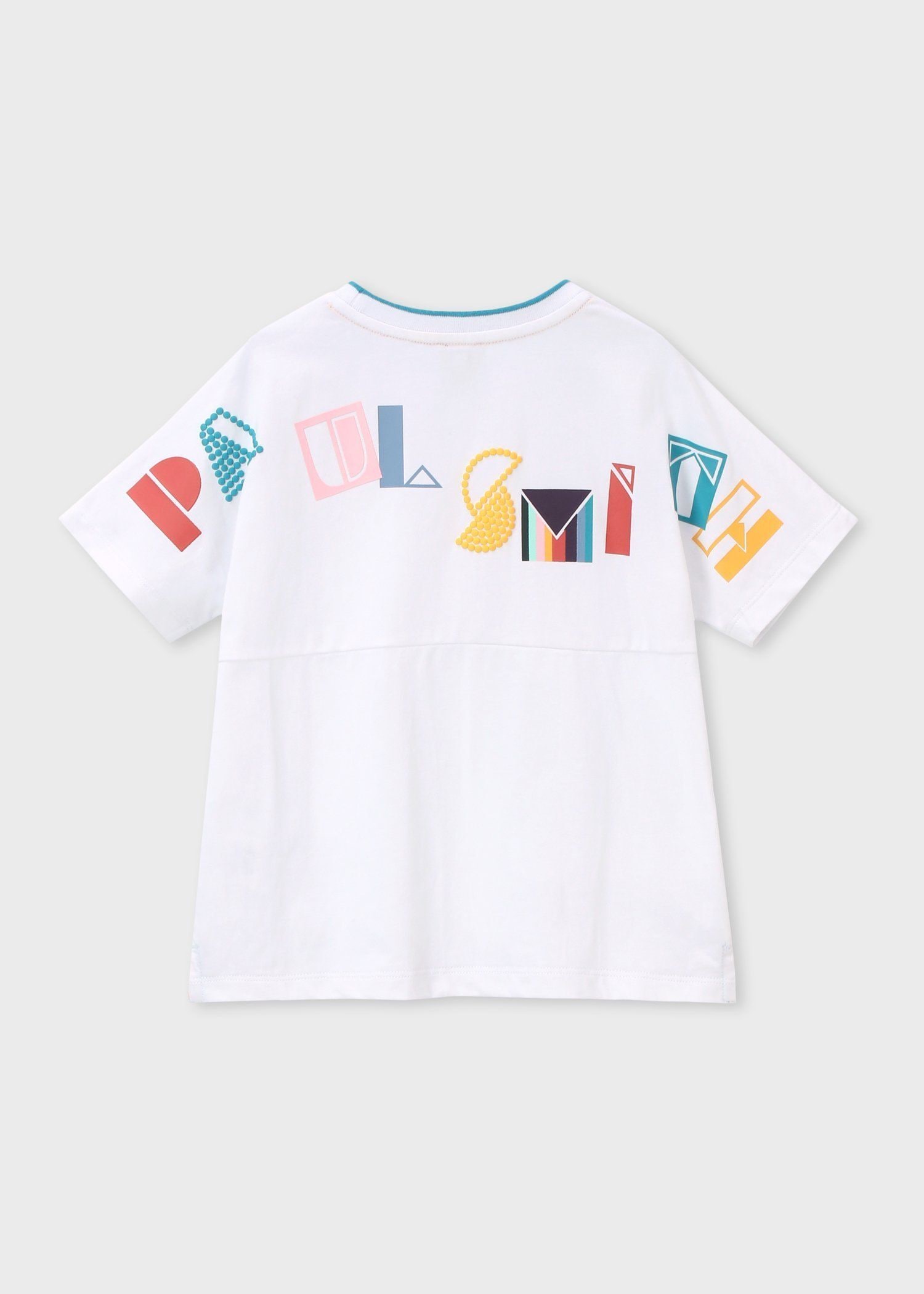 ジュニア バックロゴプリント Tシャツ