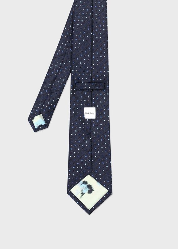 ポール スミス Paul Smith 良品 微光沢 ネクタイ シルク100