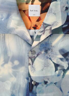 Paul Smith ビーチ 花柄 オープンカラーシャツ パンツ セットアップ Paul Smith ビーチ 花柄 オープンカラーシャツ パンツ