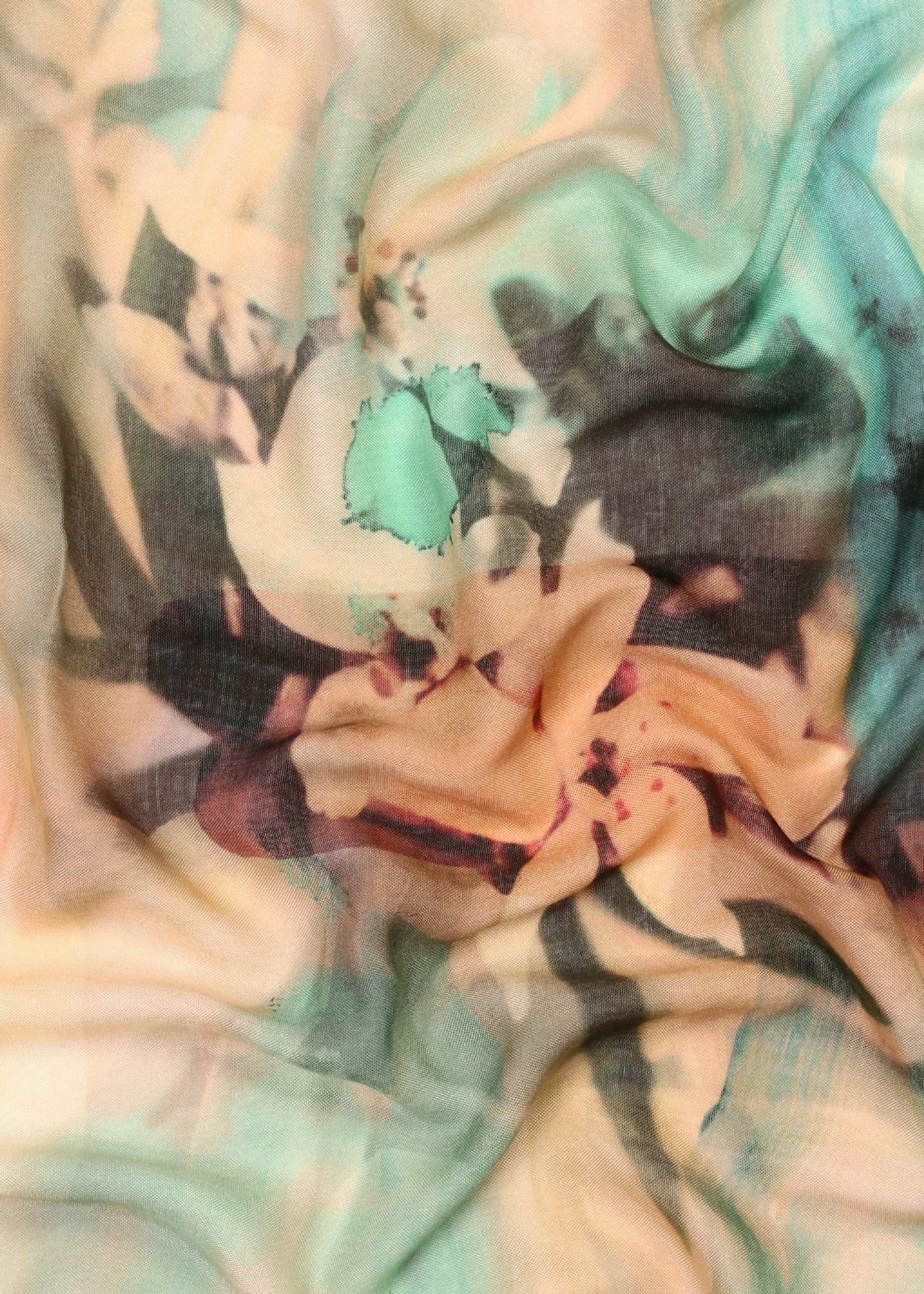 "Painted Photograph" スカーフ