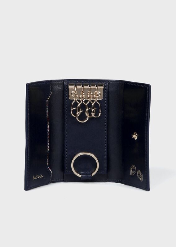 付属品完備❗️新品未使用✨ポールスミス　4連キーケース　コードバン　赤茶ボルドー色 Paul Smith ONLINE SHOP｜ポール・スミス