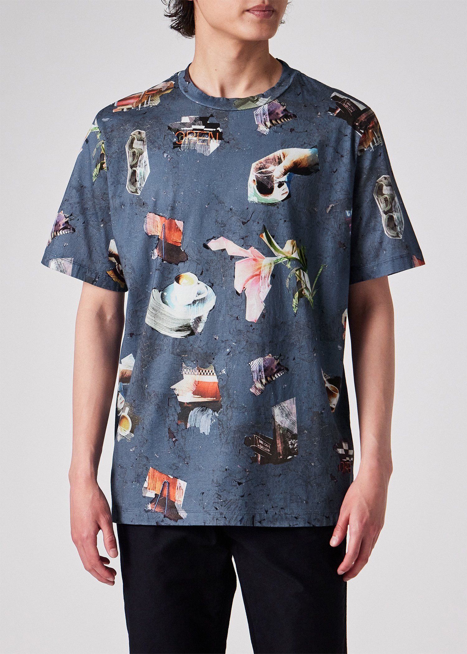 "Painted Cafe" 半袖Tシャツ
