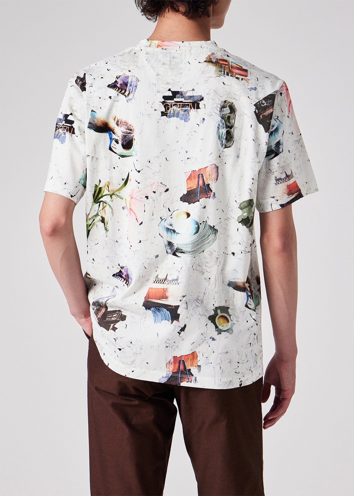 "Painted Cafe" 半袖Tシャツ