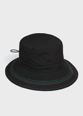 スポーツストライプ ポケッタブル バケットハット ｜ポール・スミス