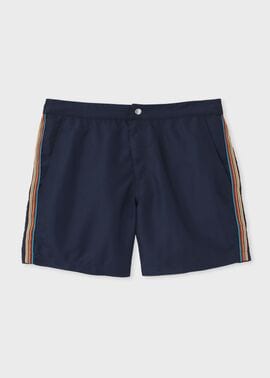 シグネチャーストライプライン スイムショーツ