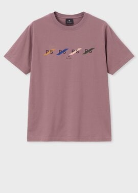 PSスラッシュロゴ 半袖Tシャツ