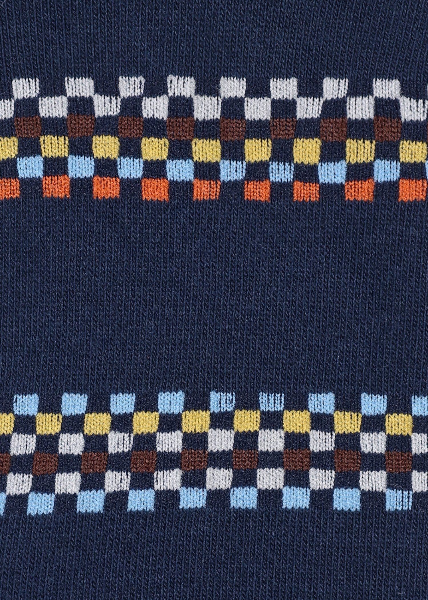 "Signature Check" ショートソックス