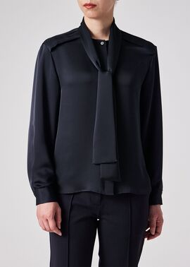 ポールスミス　ブラウス Paul Smith BLACK ポールスミス ブラック シアー シャツ