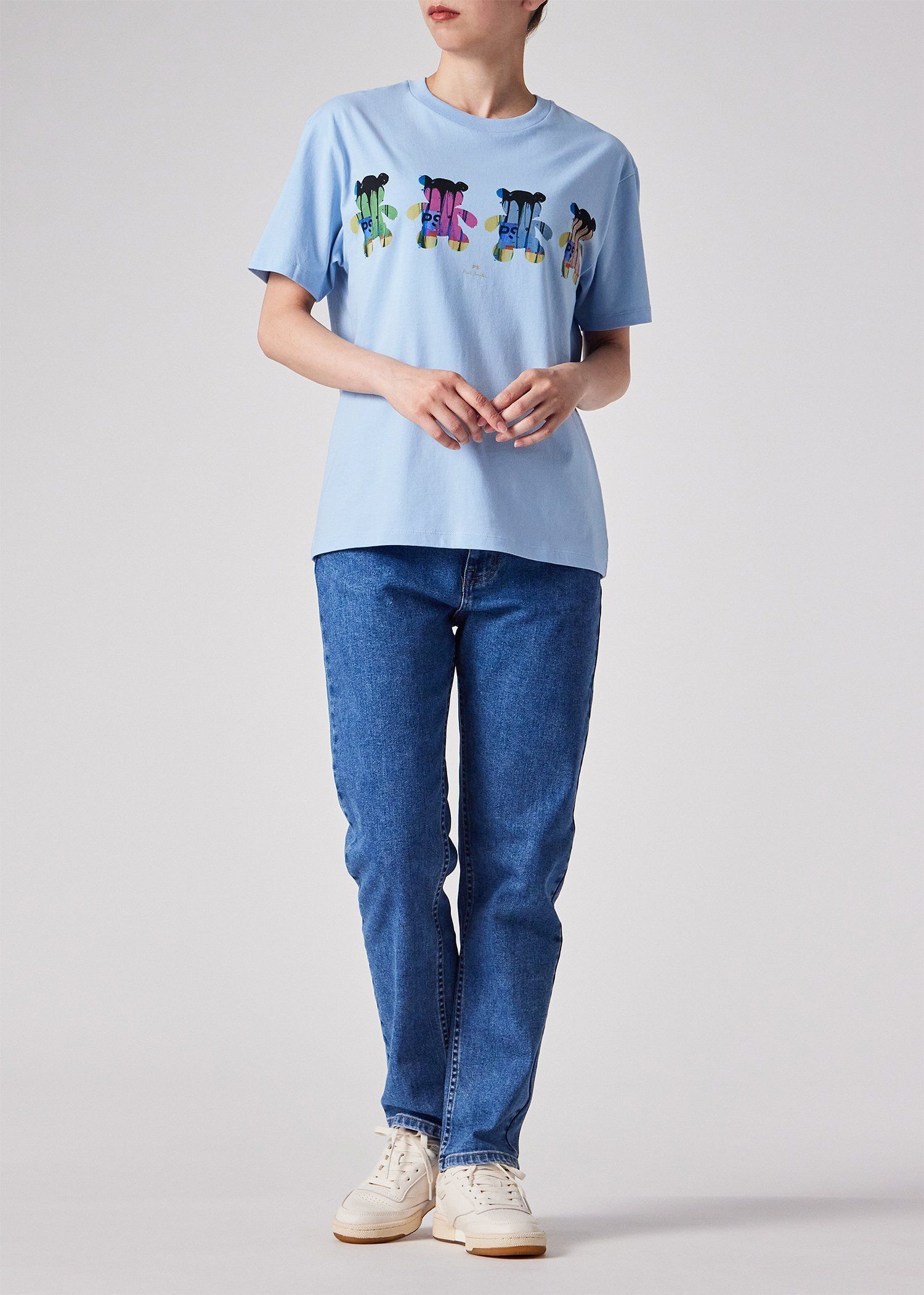 ウィメンズ "Painted Mini Bears" 半袖Tシャツ