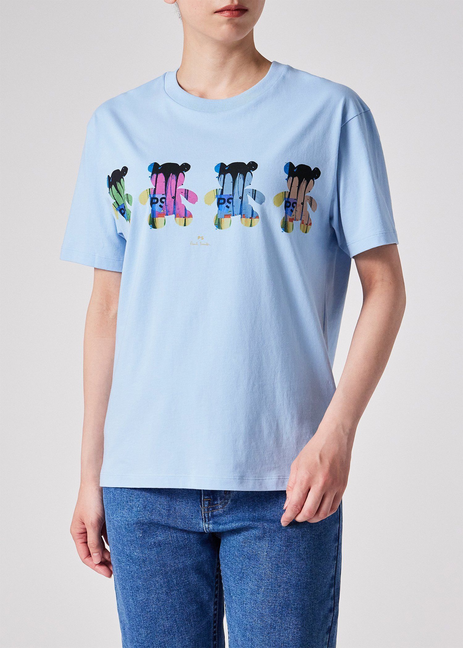 ウィメンズ "Painted Mini Bears" 半袖Tシャツ
