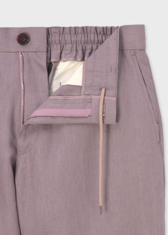 Paul Smith COLLECTION リネン　linen ビッグショーツ リネン リラックスフィット ショーツ（153103STJ25