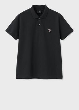 "Sports Stripe Zebra" ワンポイント ポロシャツ