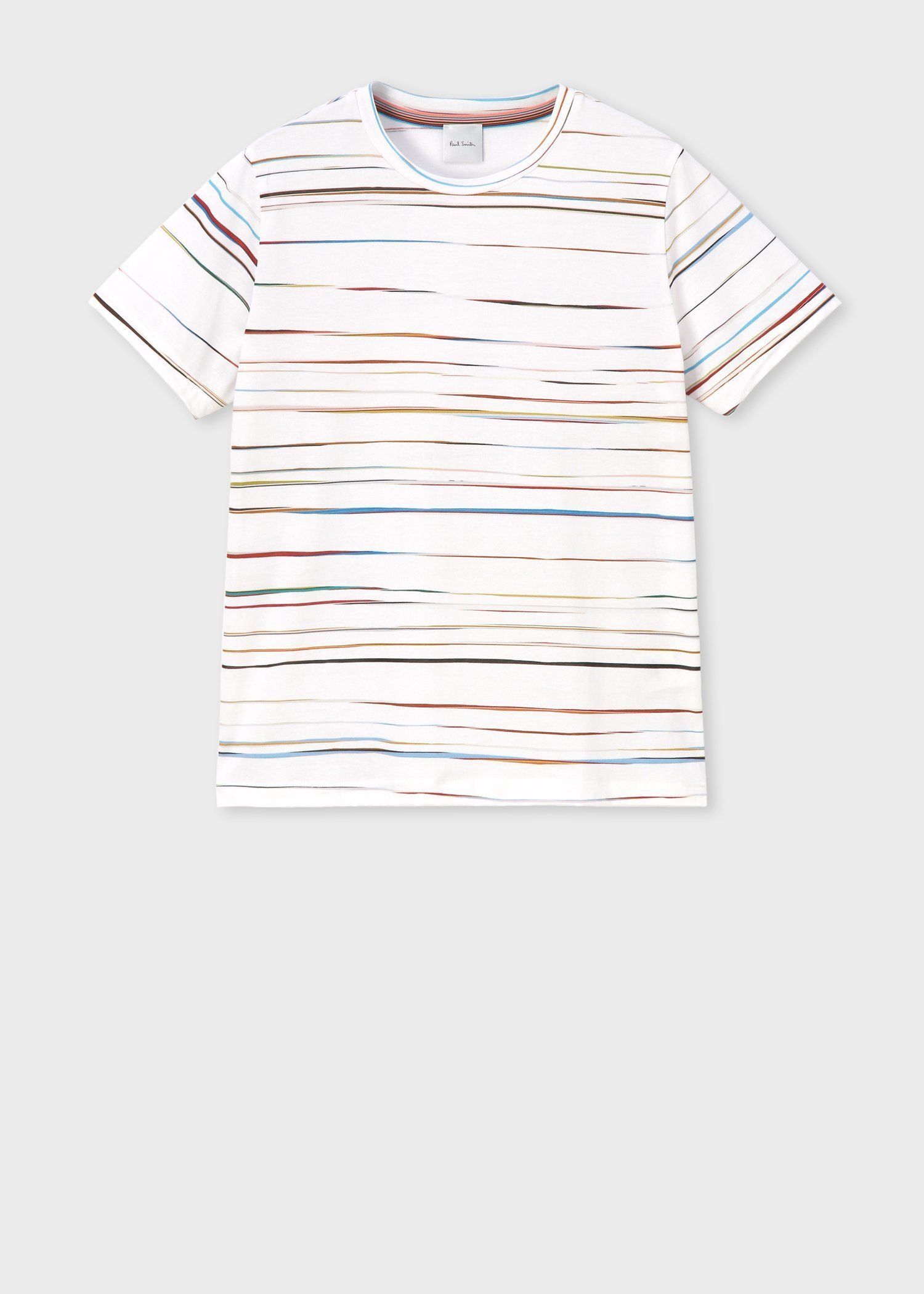 ウィメンズ "Signature Pinstripe" 半袖Tシャツ