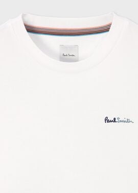 の 人気アイテムランキング ウィメンズ バイカラーロゴ Tシャツ（ホワイト） ｜ポール・スミス トップス