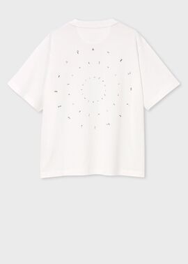 ウィメンズ バイカラーロゴ Tシャツ（ホワイト） ｜ポール・スミス