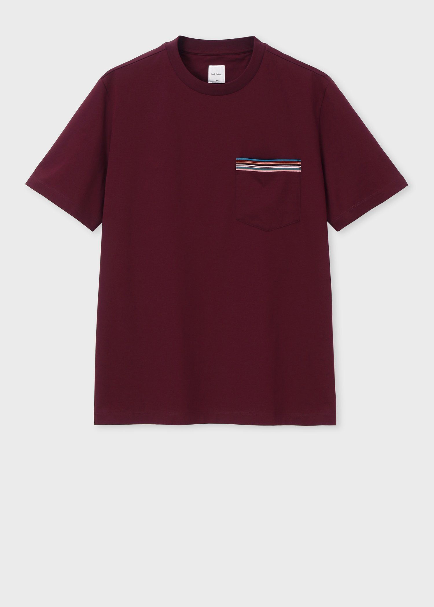 Paul Smith｜シグネチャーストライプポケット 半袖カットソー