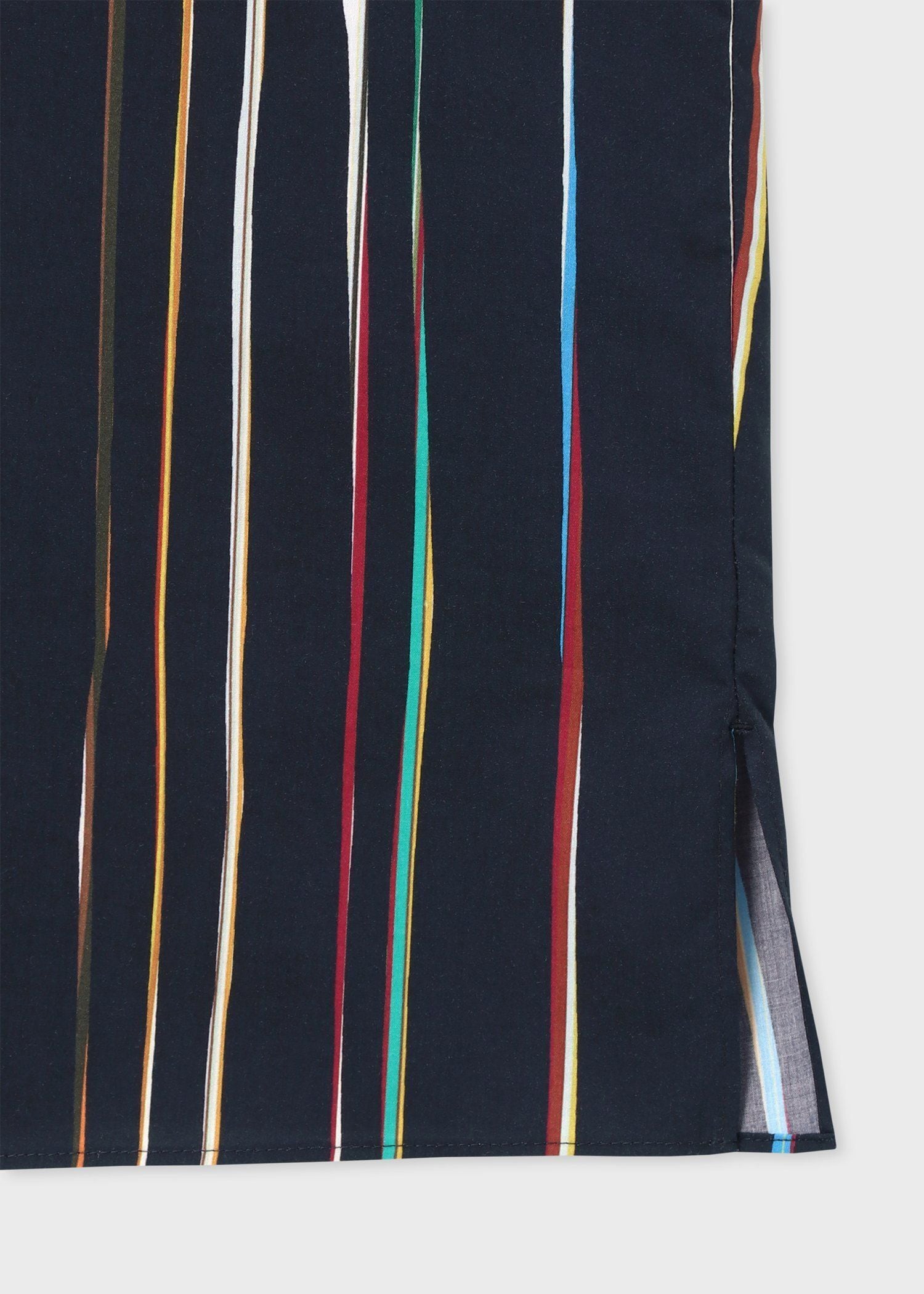 ウィメンズ "Signature Pinstripe" 半袖シャツ