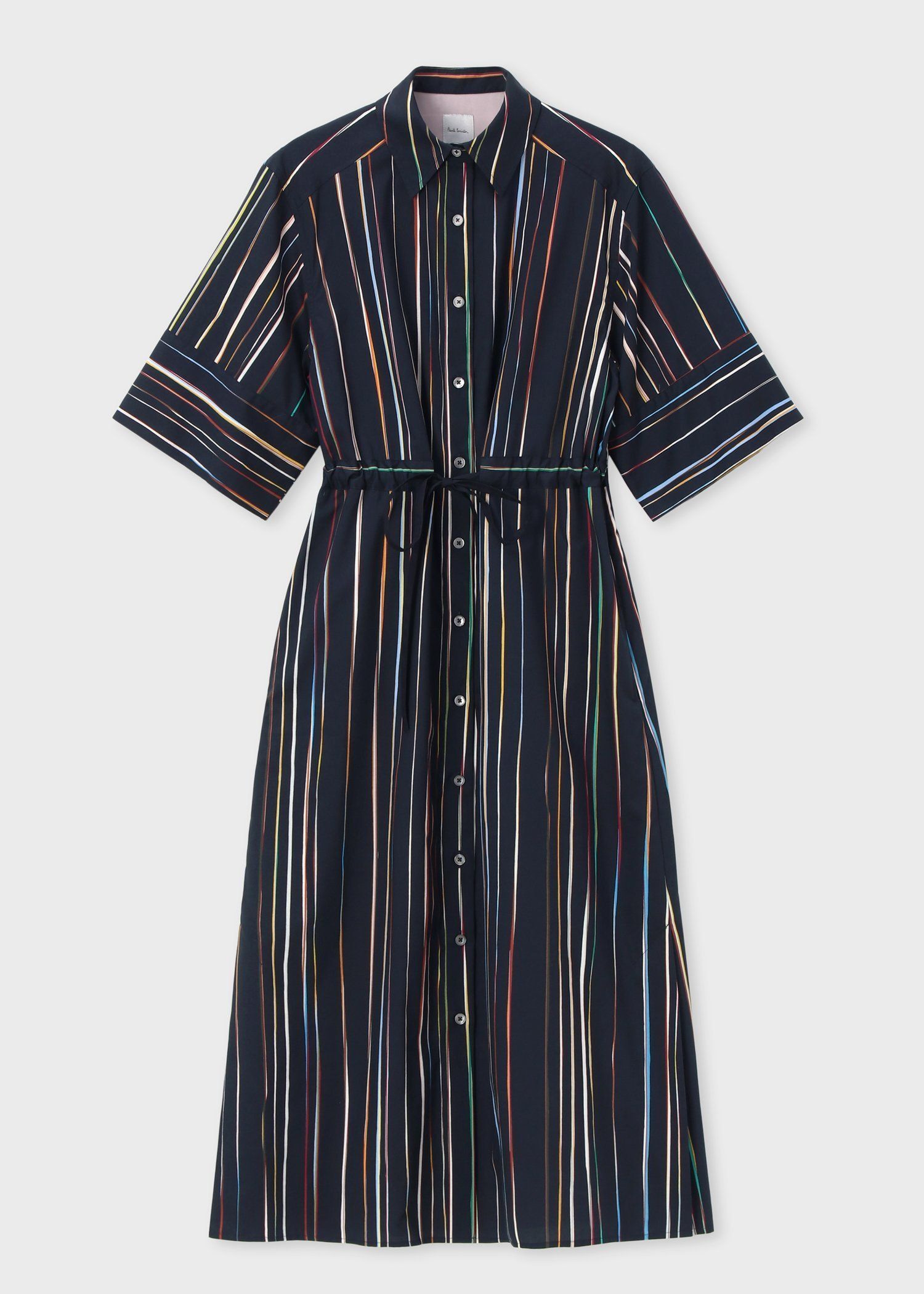 ウィメンズ "Signature Pinstripe" シャツワンピース