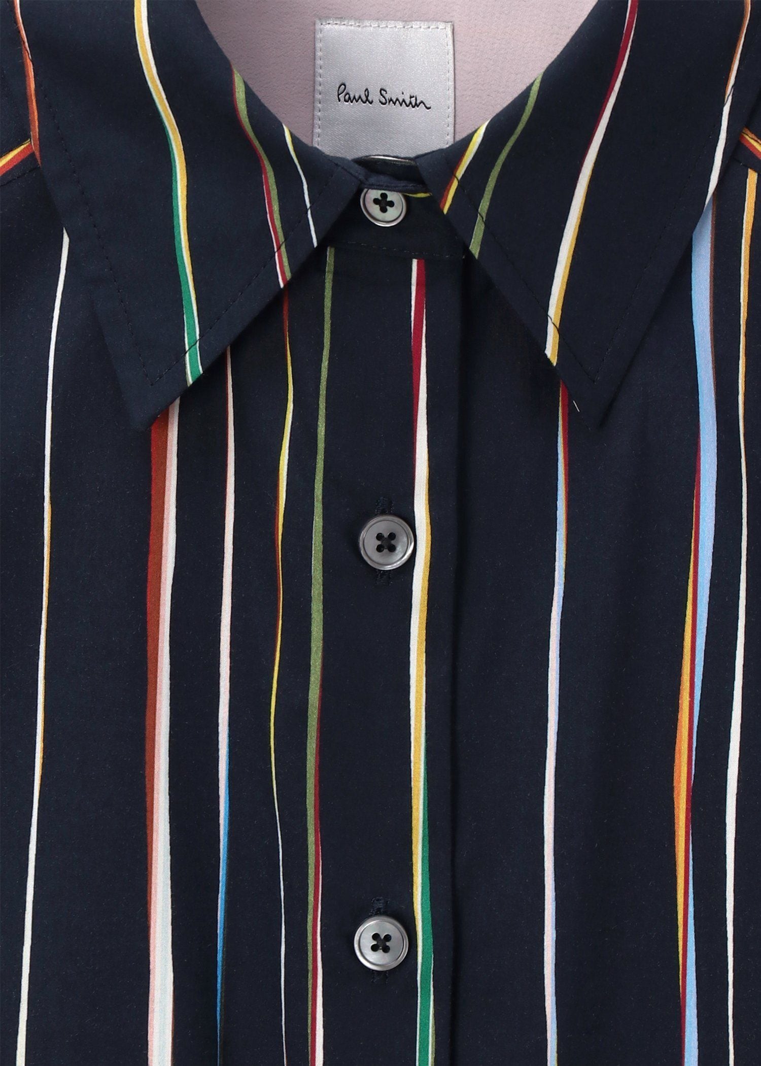 ウィメンズ "Signature Pinstripe" シャツワンピース