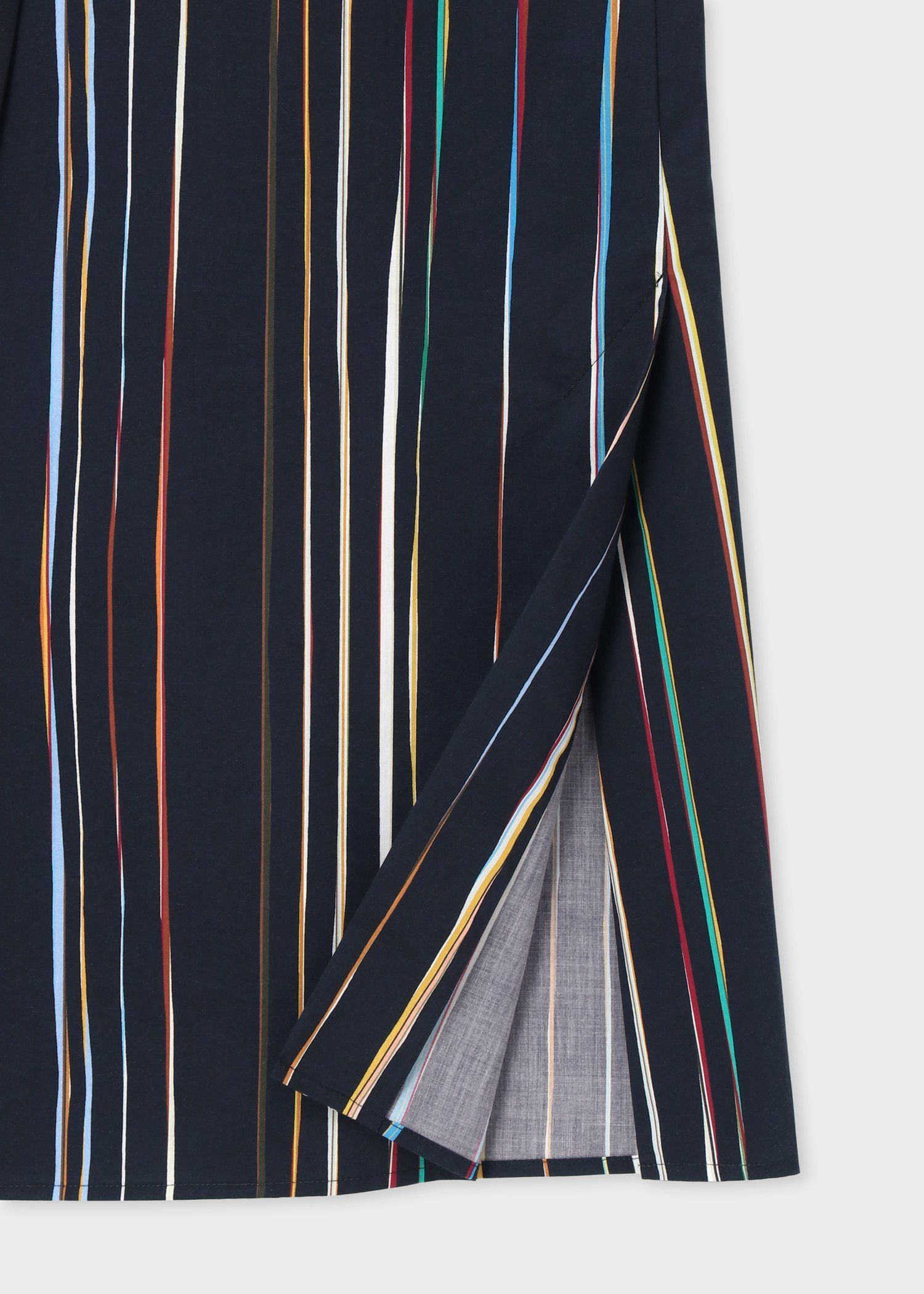 ウィメンズ "Signature Pinstripe" シャツワンピース