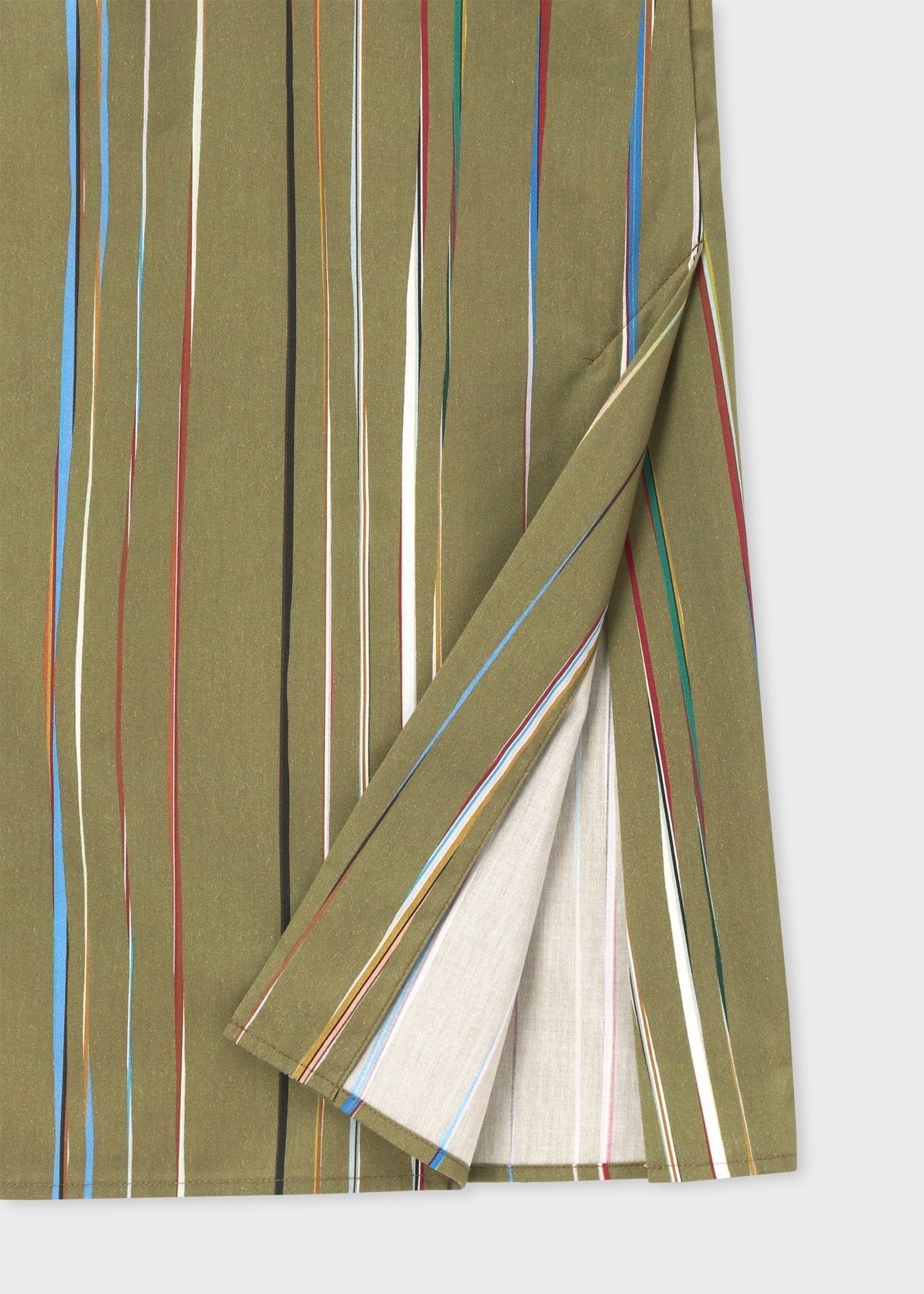 ウィメンズ "Signature Pinstripe" シャツワンピース