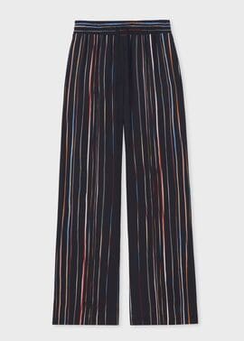 ウィメンズ "Signature Pinstripe" ワイドパンツ