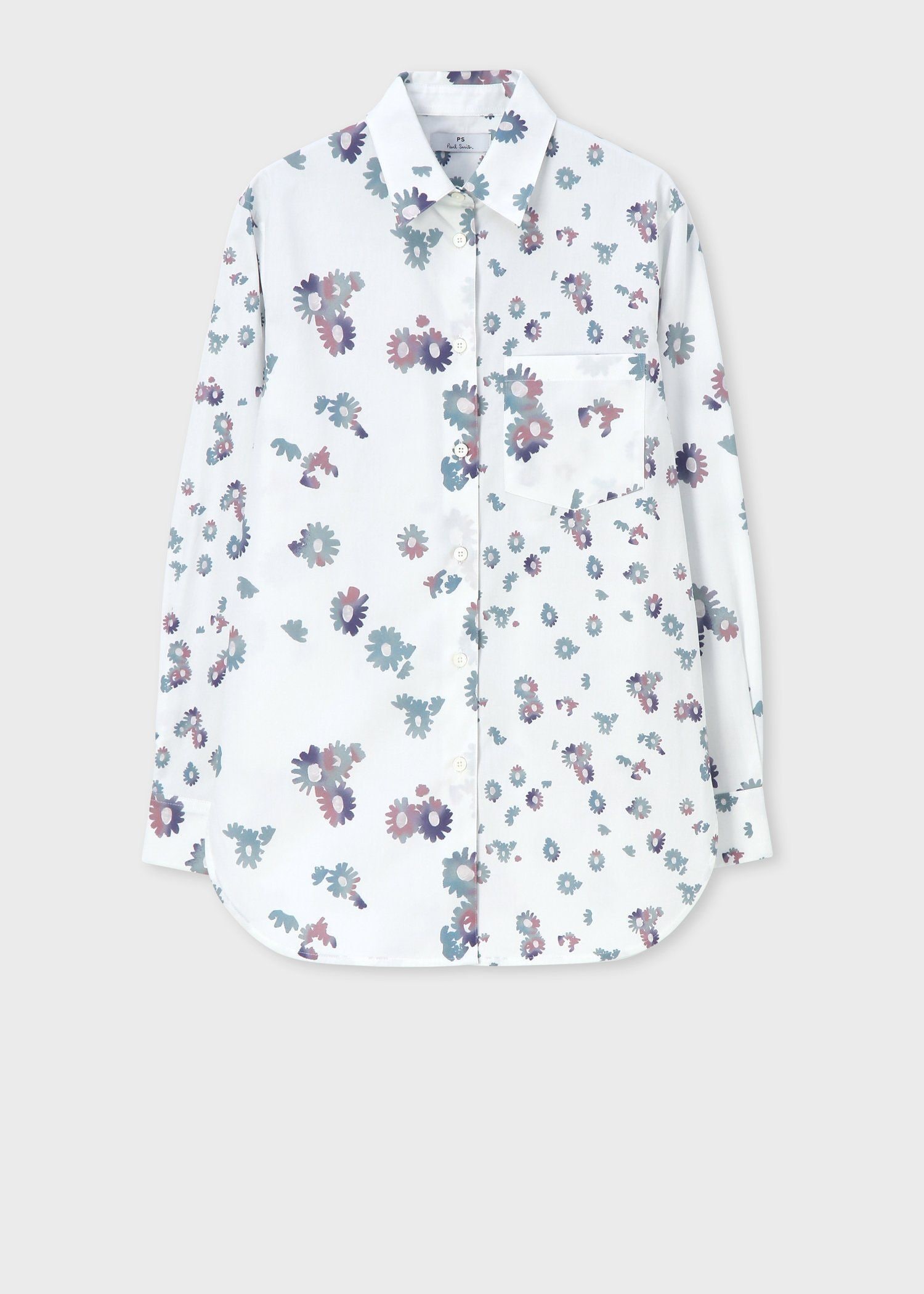 ウィメンズ "Chamomile Floral" ミックス シャツ