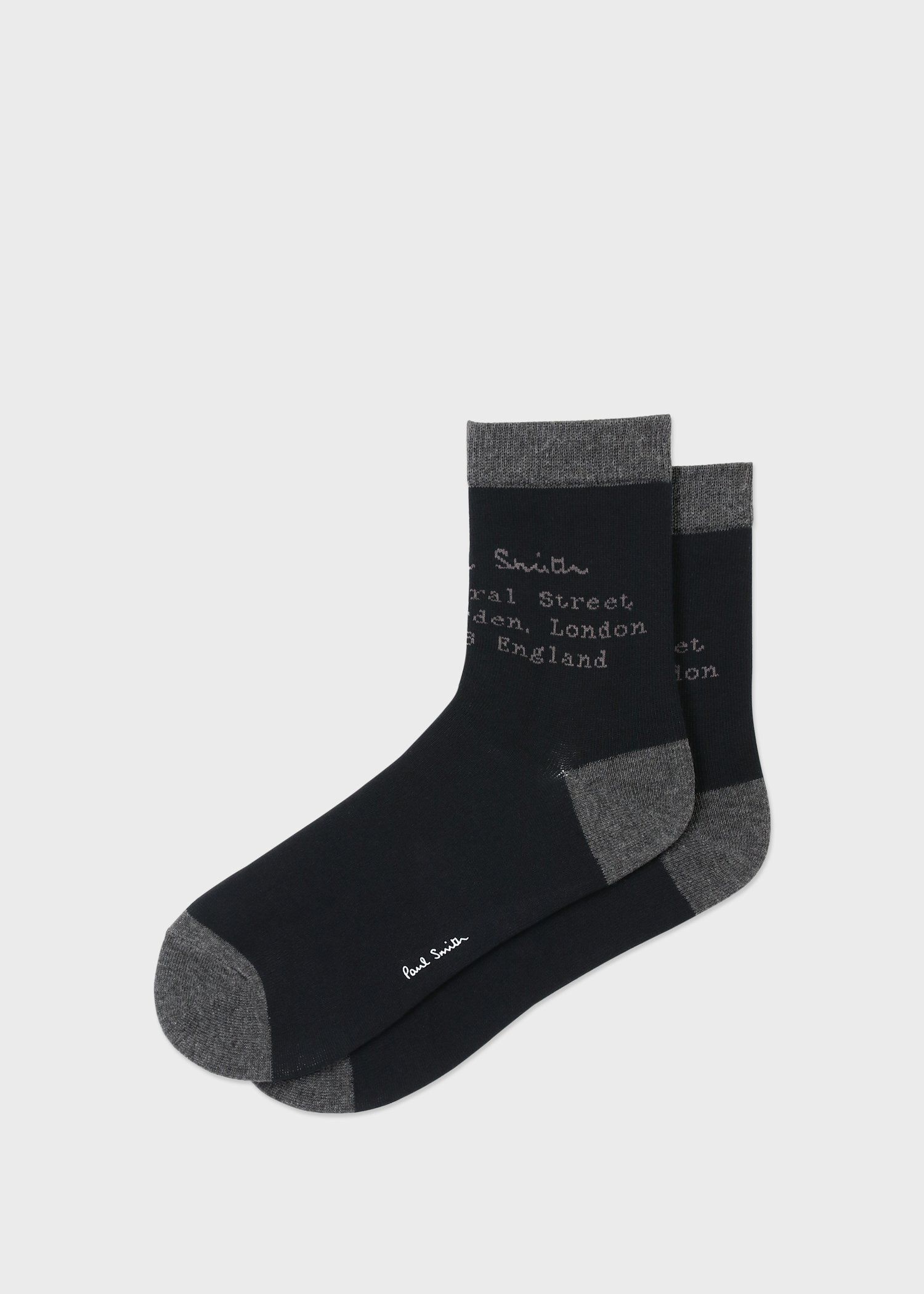 "Floral Street Address" ソックス