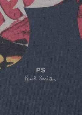 【Paul Smith】\"Collaged Bear\" Tシャツ 半袖 クマ アートワーク Collaged Bear