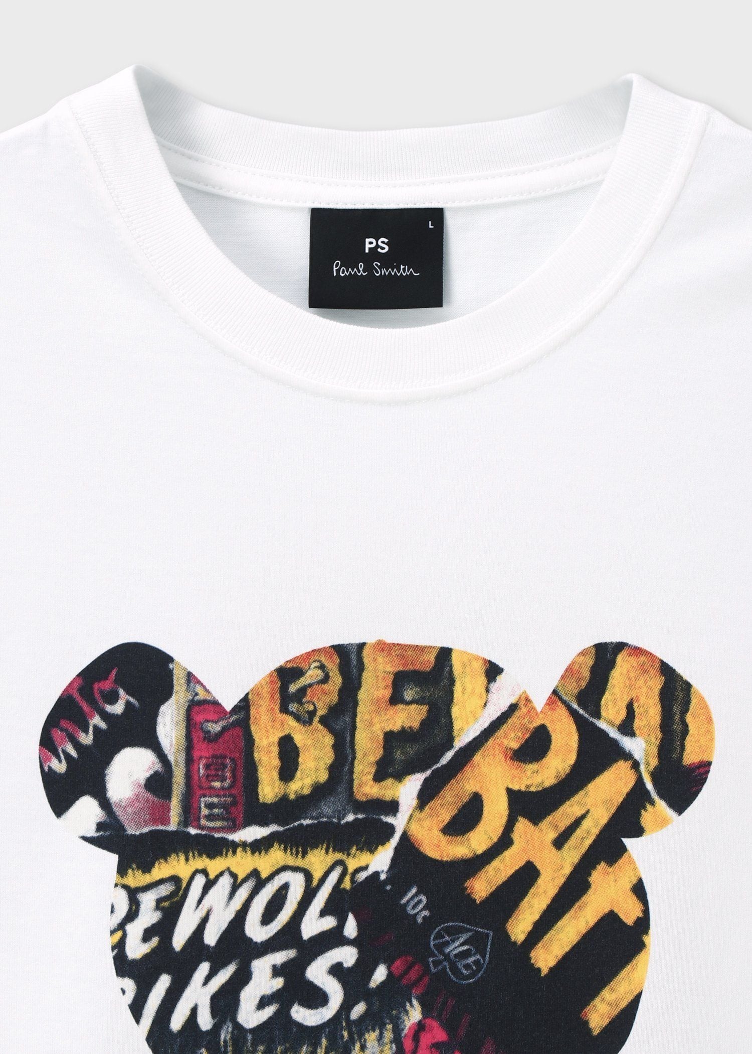"Collaged Bear" Tシャツ